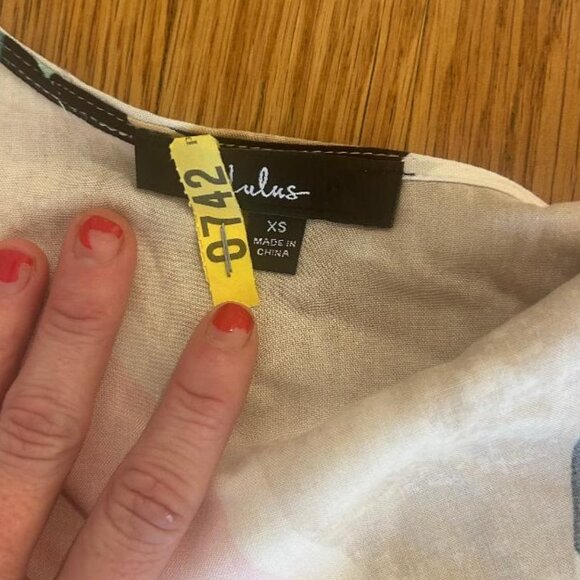 LuLus Daydreaming White Print Two-Piece Maxi Dress Set (SIZES XS & XS) - Picture 10 of 13